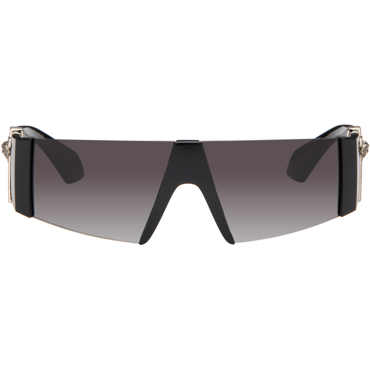 Versace Black Edge Mask Sunglasses