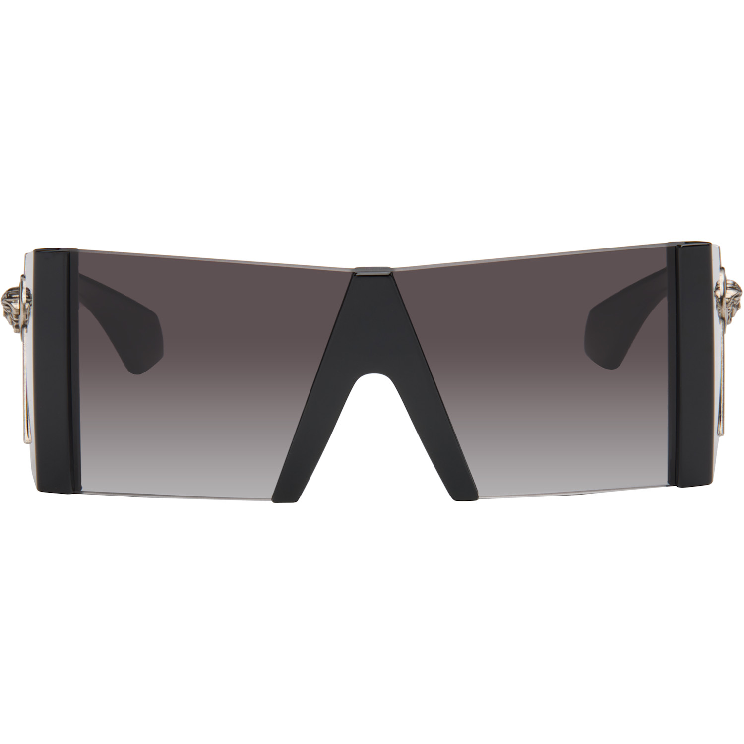 Versace Black Edge Mask Sunglasses