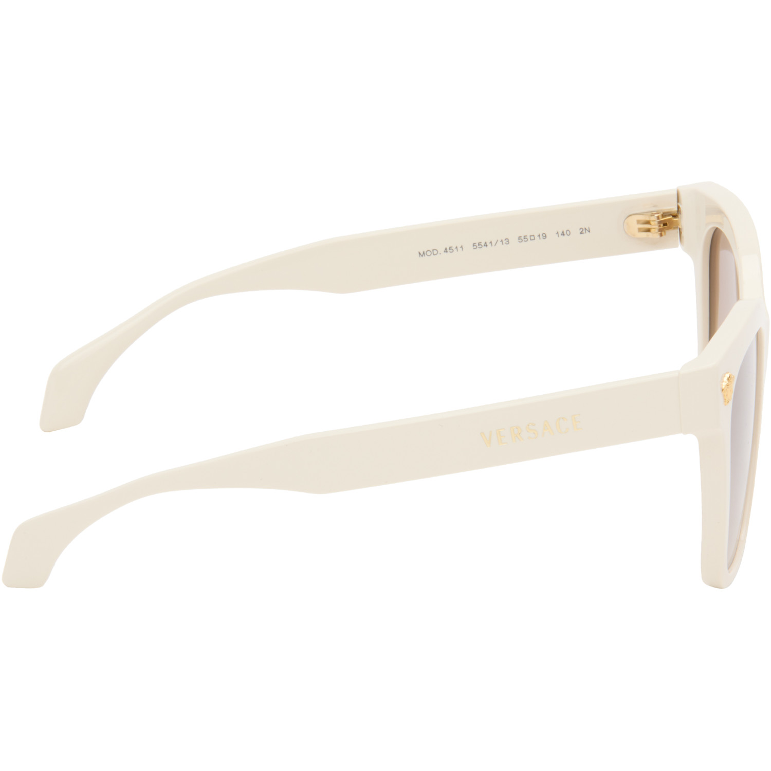 Versace White Medusa Sunglasses 