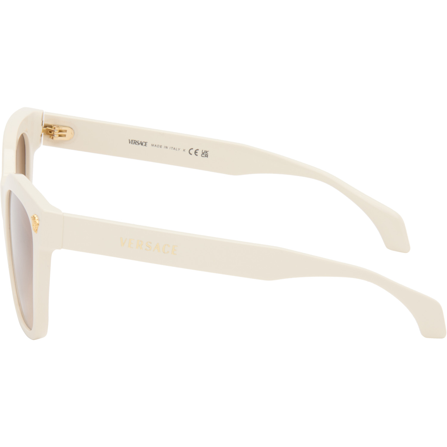  Versace White Medusa Sunglasses 