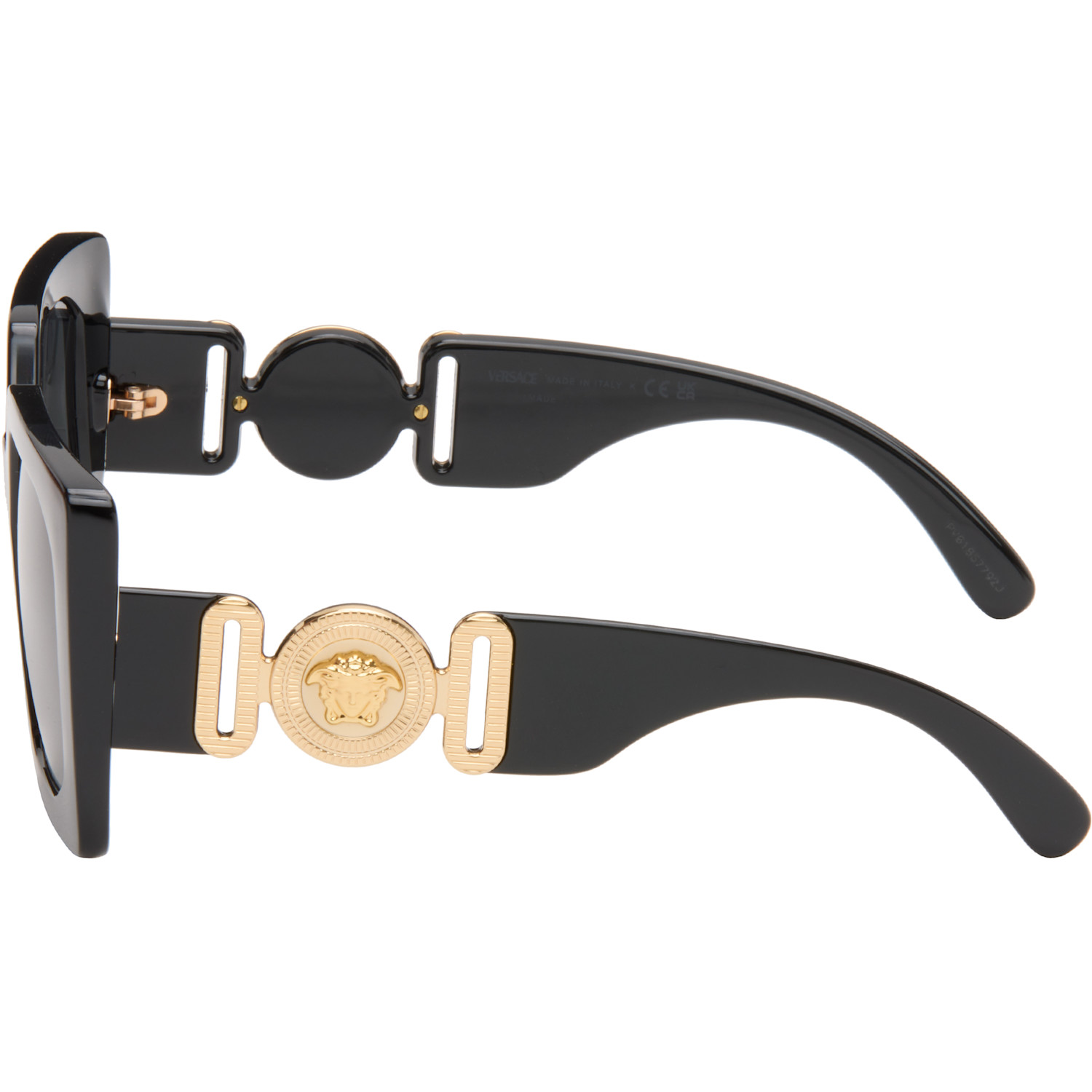  Versace Black Medusa Biggie Maxi Sunglasses 