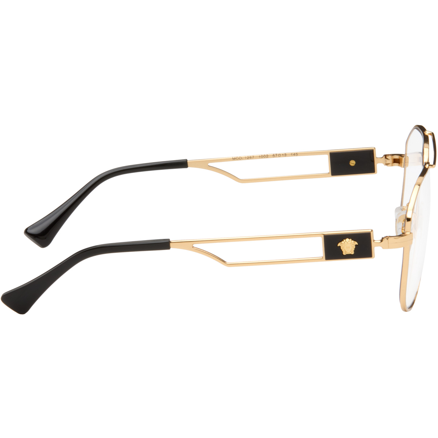  Versace Gold Medusa Glasses 