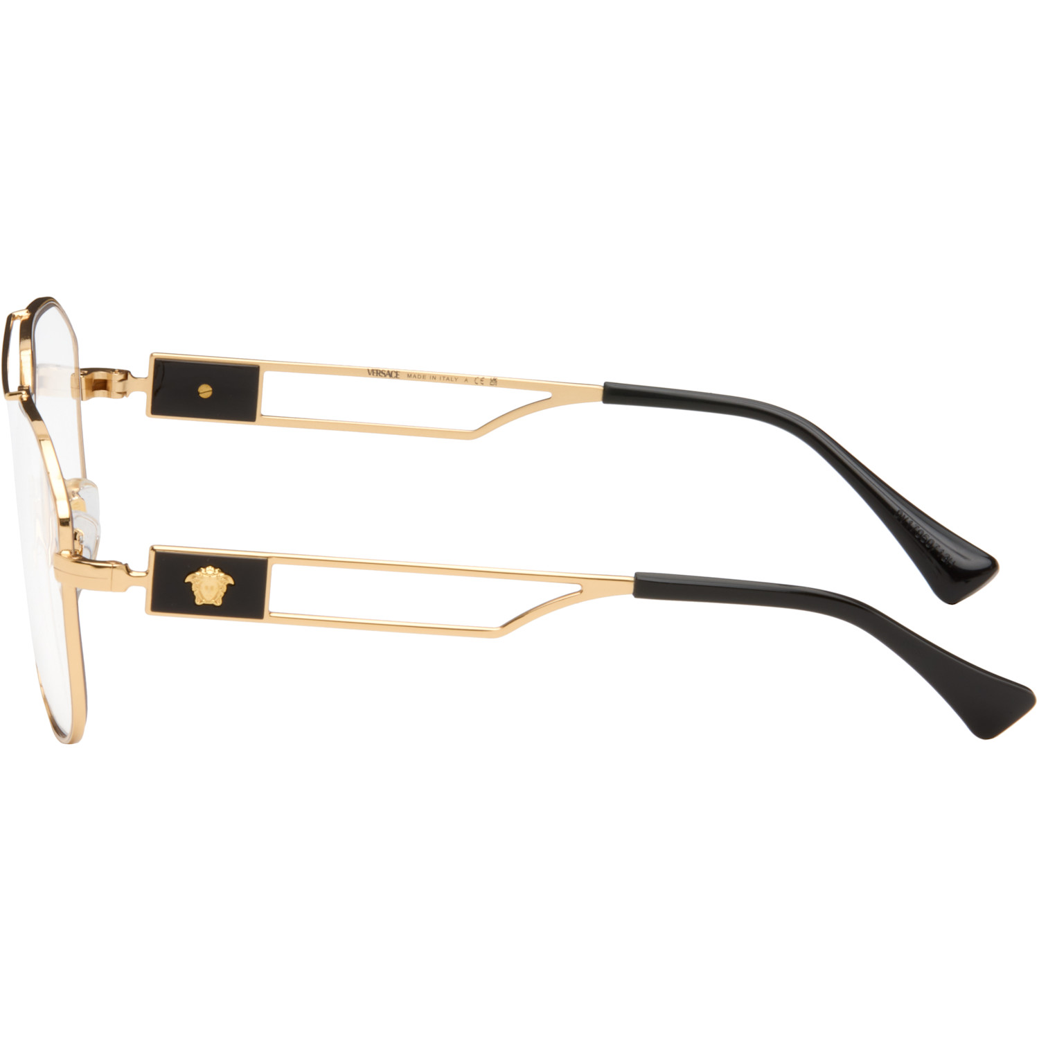  Versace Gold Medusa Glasses 