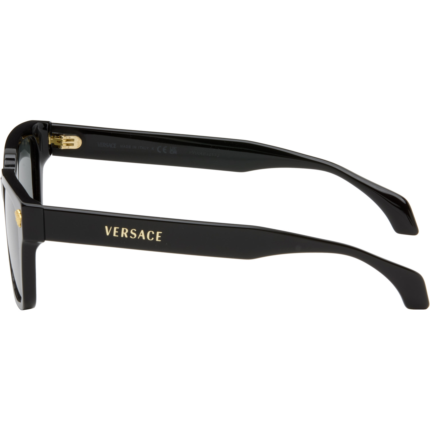  Versace Black Medusa Sunglasses 