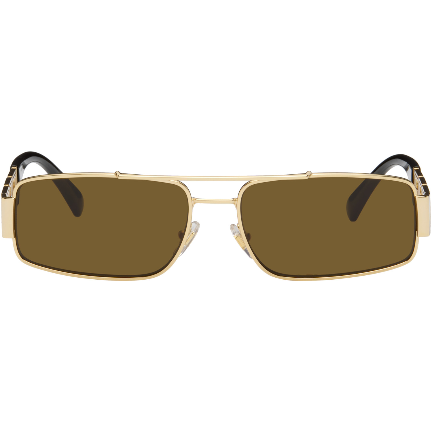 Versace Gold Greca Sunglasses