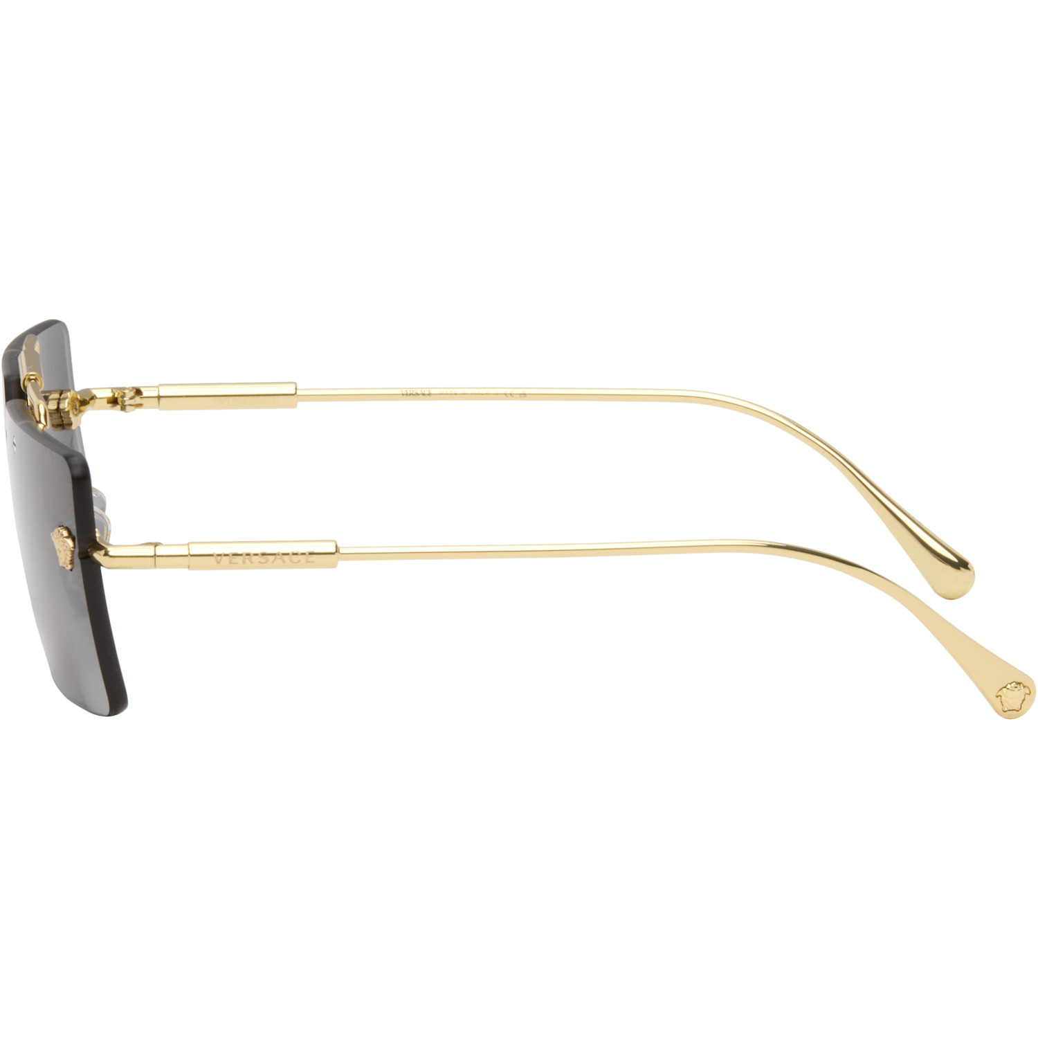 Versace Gold Medusa Sunglasses 