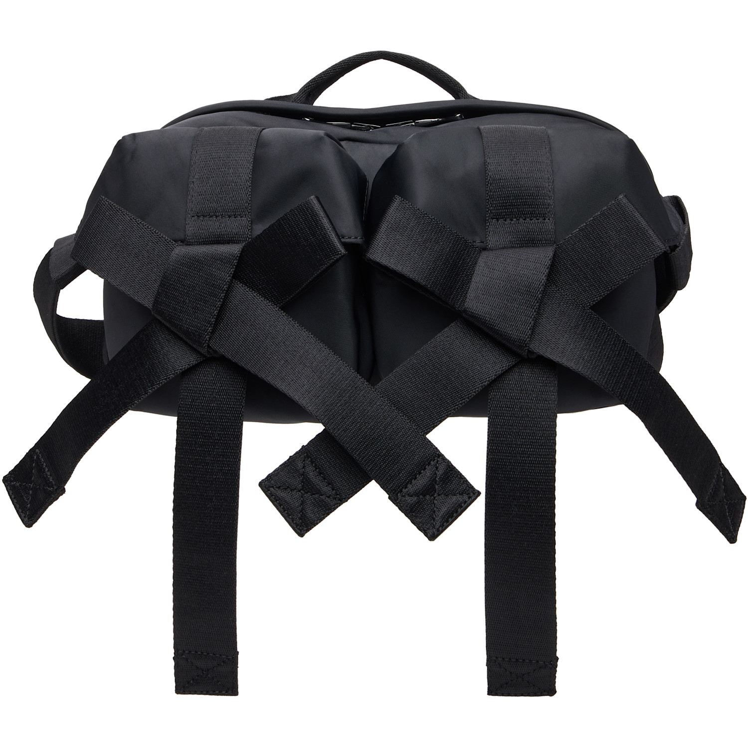 Simone Rocha Black Classic Bow Crossbody Bag