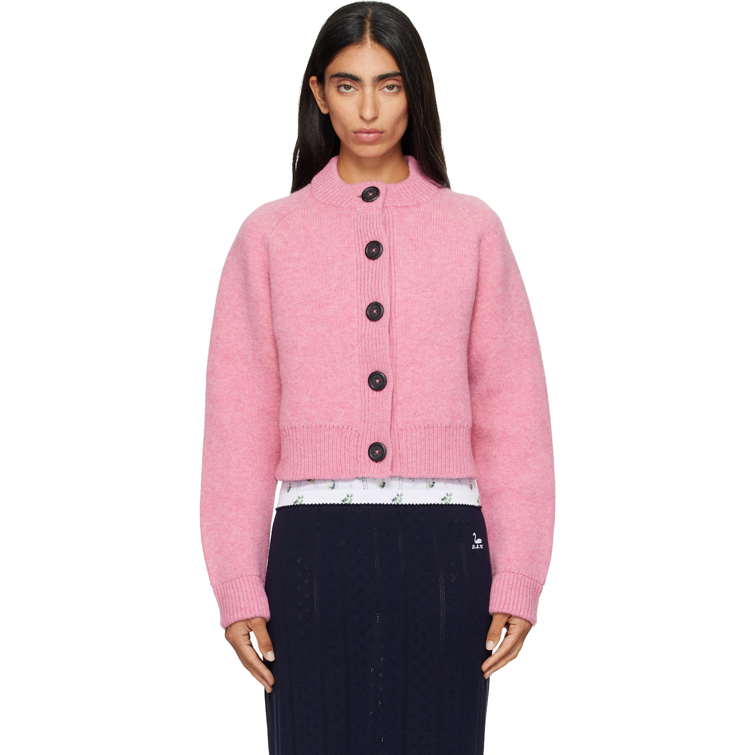 B.b. Wallace Pink Sherman Cardigan