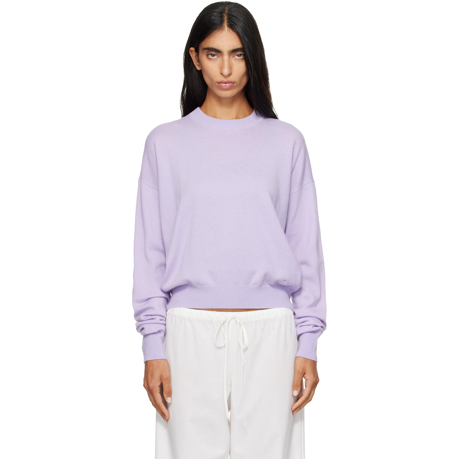 B.b. Wallace Purple Morris Sweater In Lavender