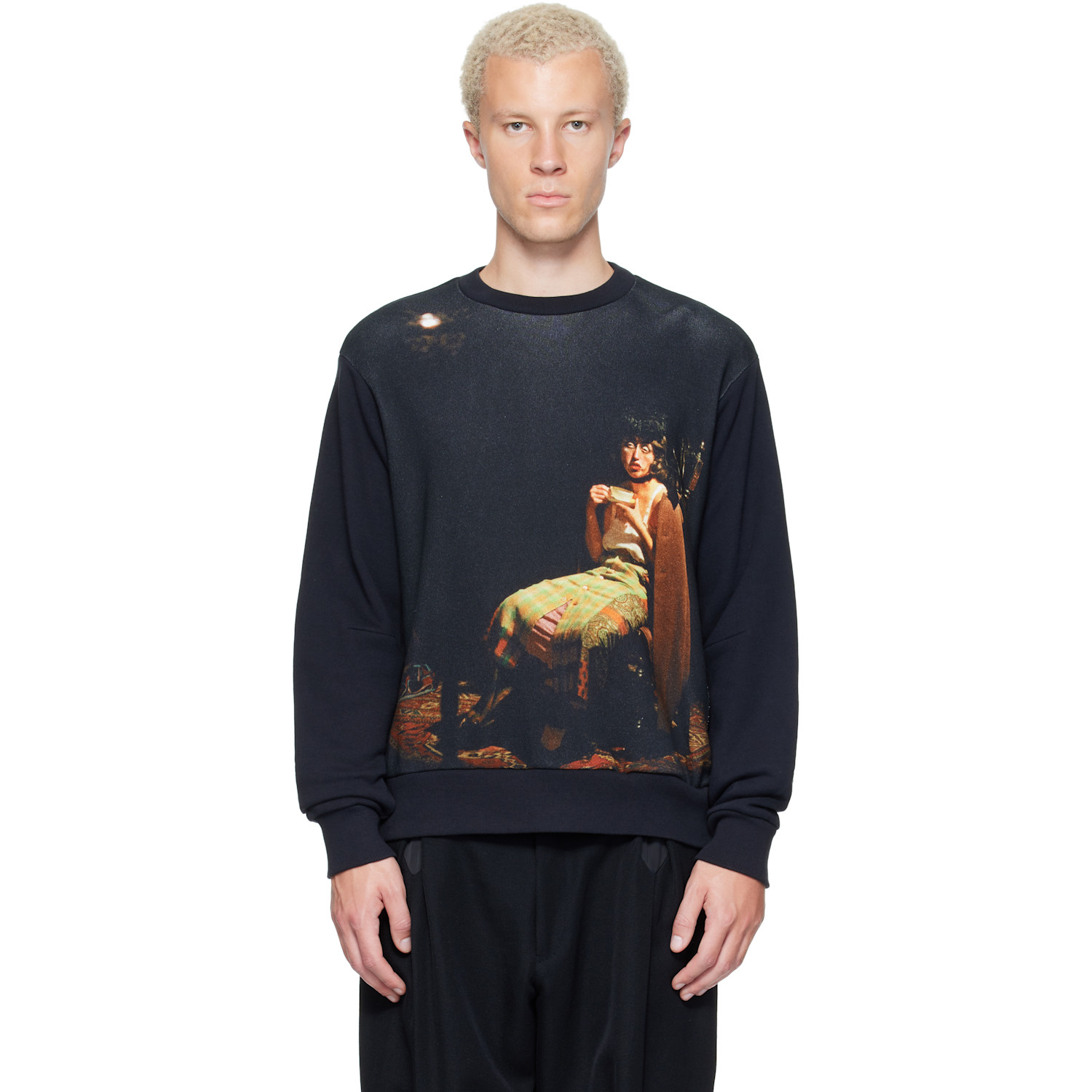 UNDERCOVER Black Cindy Sherman Sweater