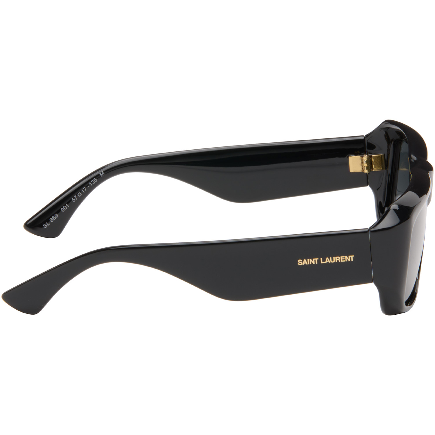  Saint Laurent Black Sl 869 Logo Sunglasses 