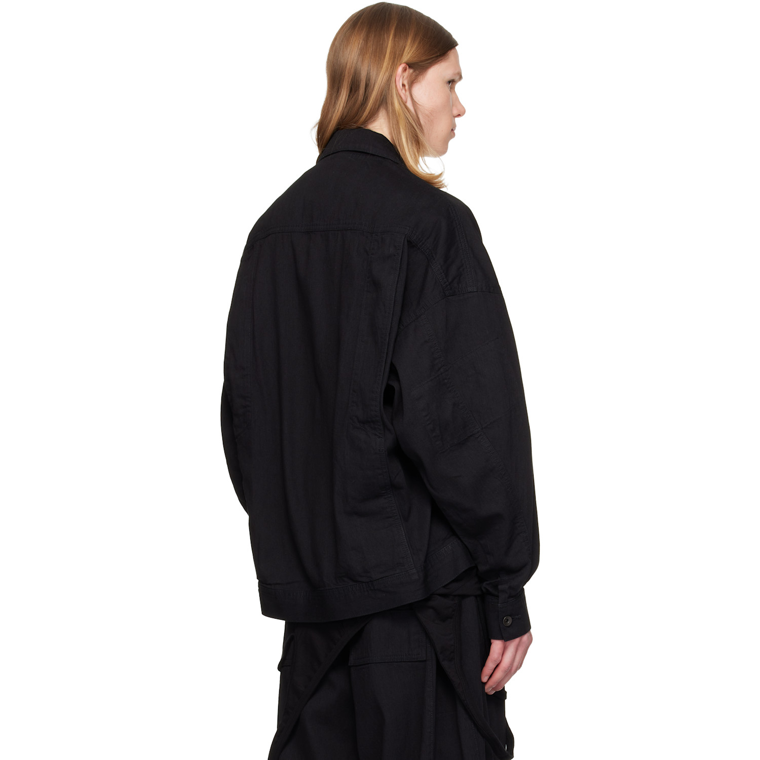 Julius Black Dk Denim Jacket 