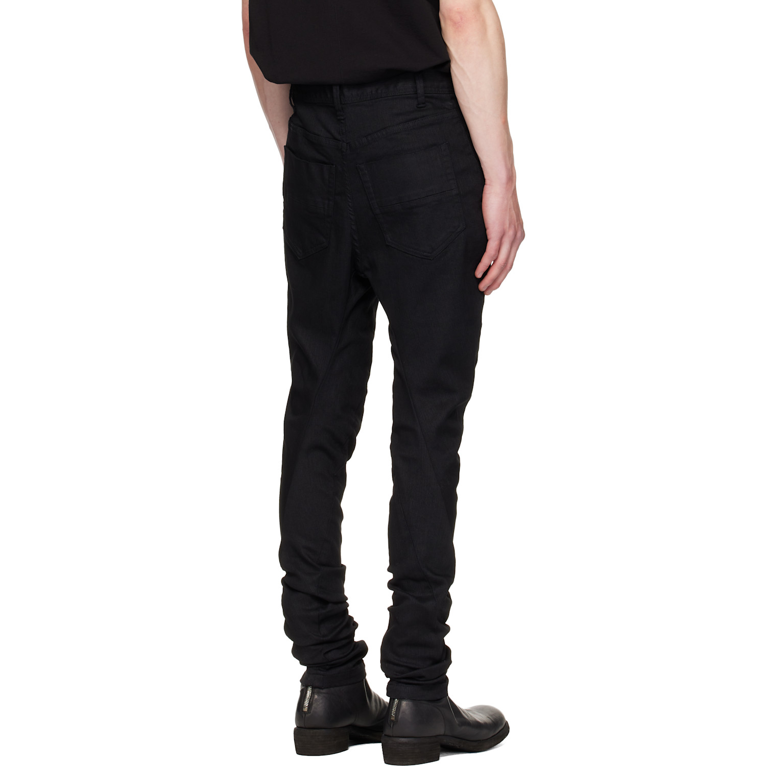  Julius Black Bending Skinny Jeans 