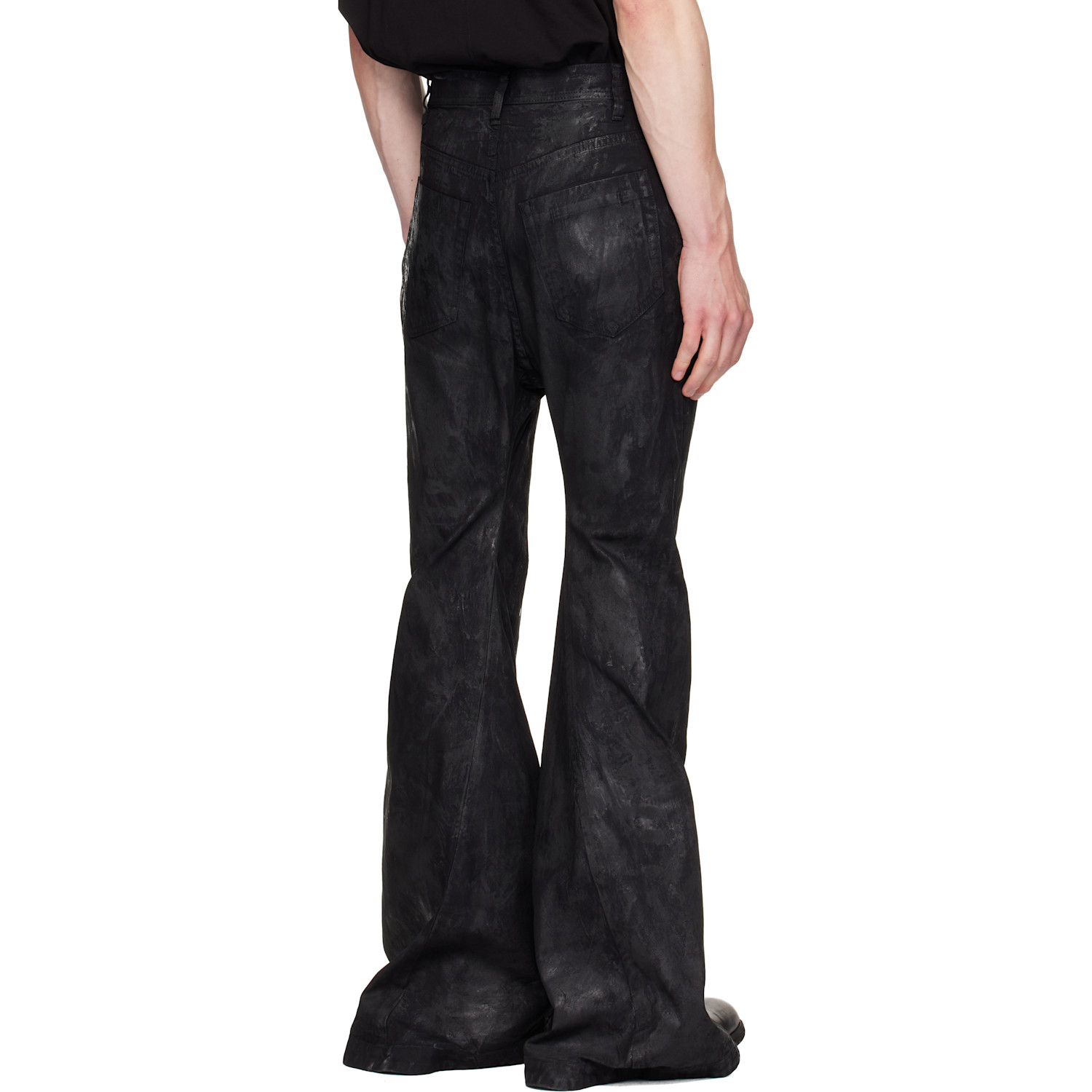  Julius Black Coated Jet Jeans 