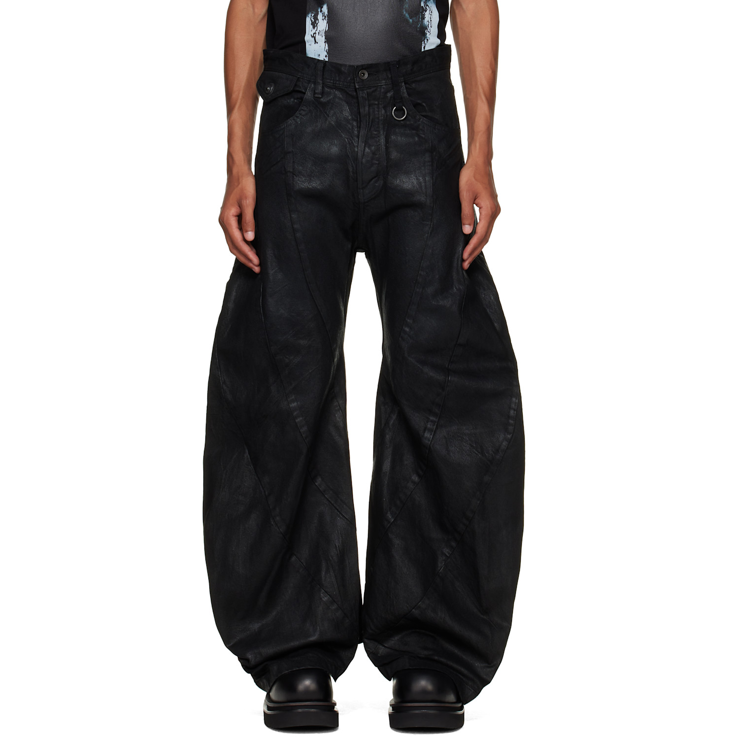 Julius Black Bending Tuba Jeans