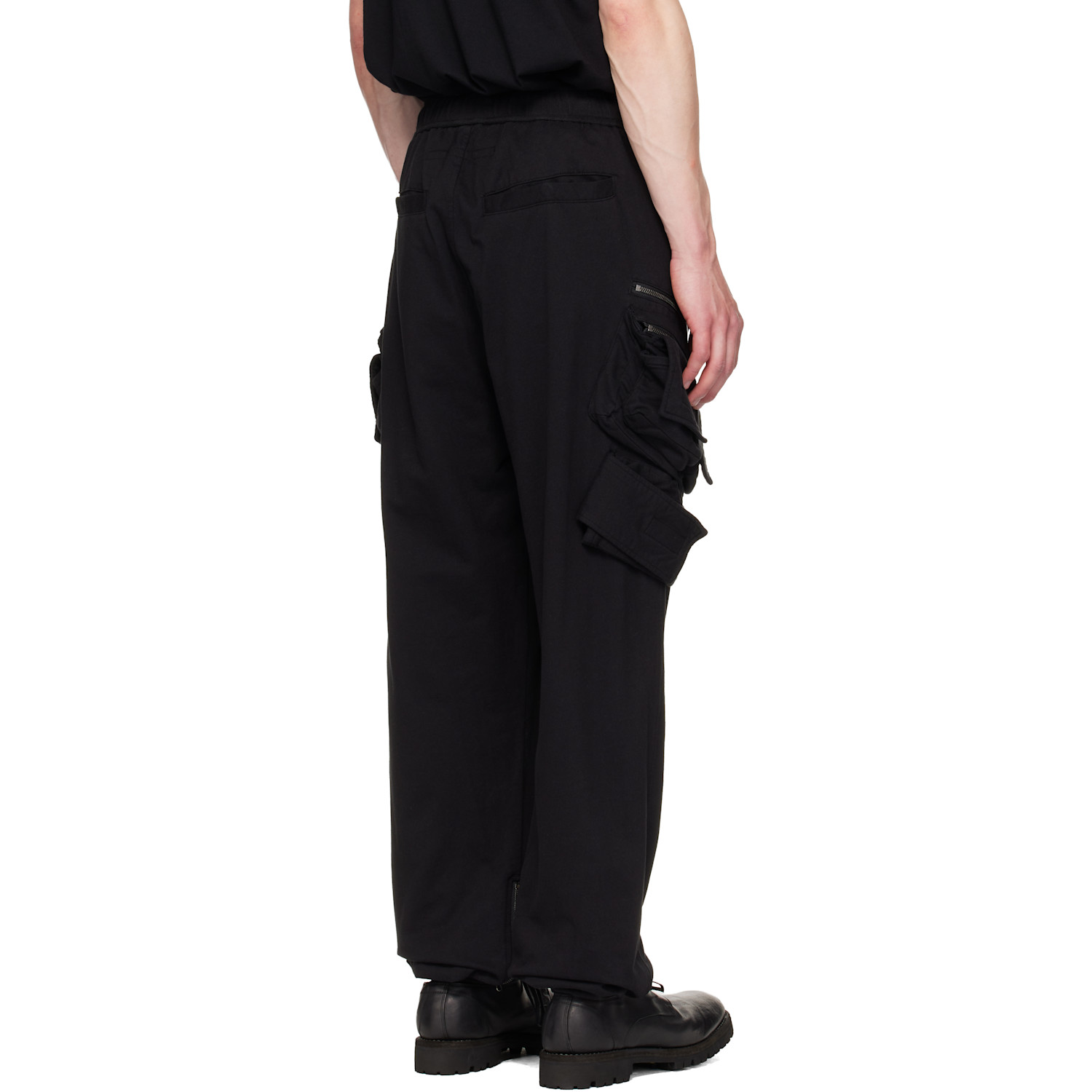  Julius Black Tactical Jogger Cargo Pants 