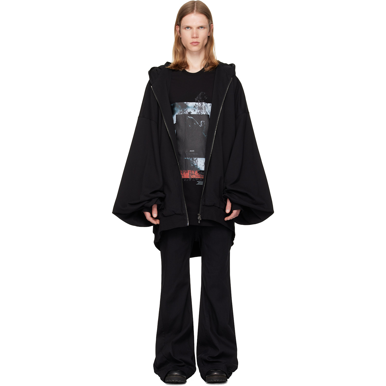 Julius Black Berg Hoodie