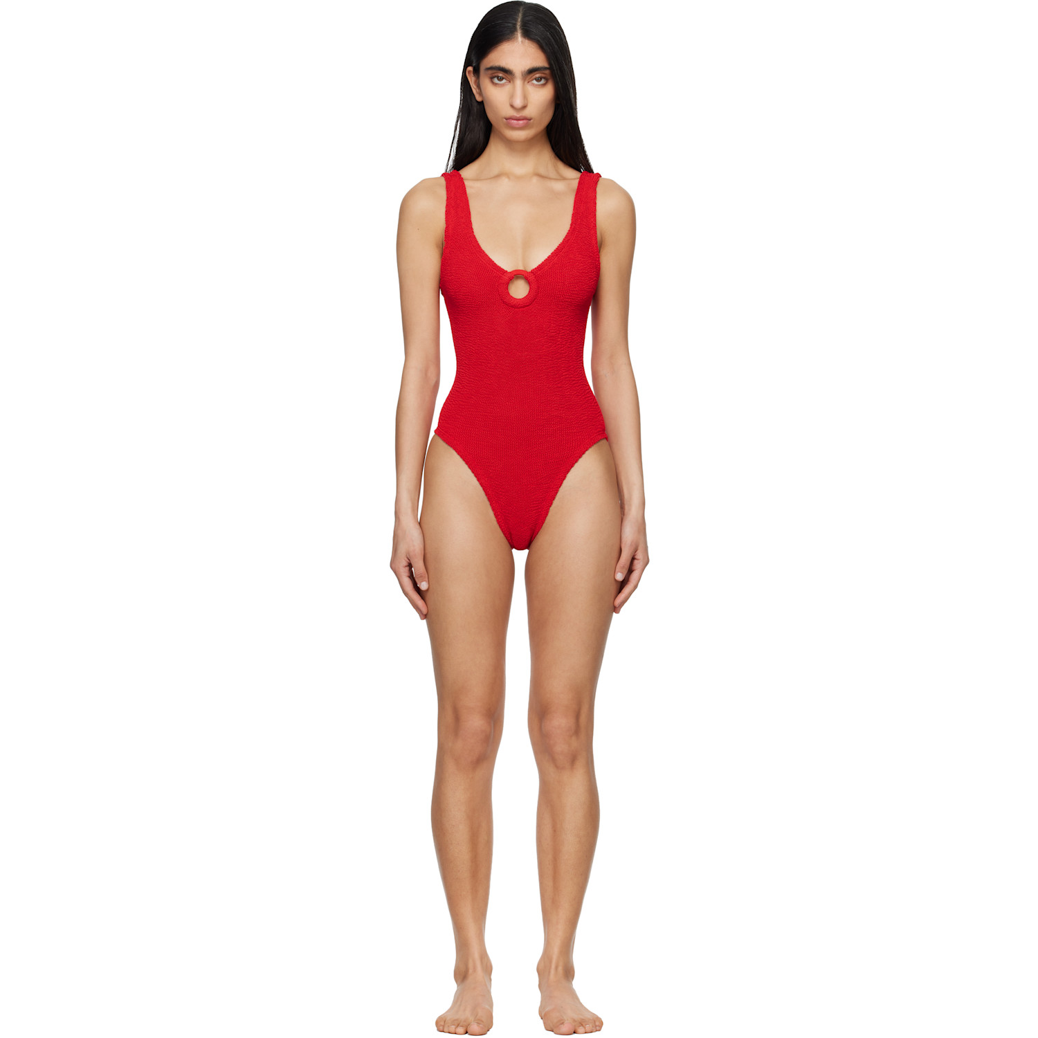 Hunza G Red Celine Swimsuit