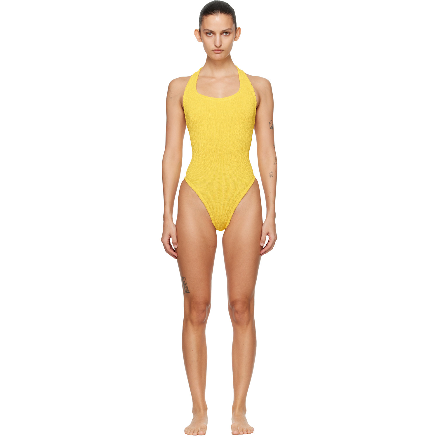 Hunza G Yellow Sandy Swimsuit