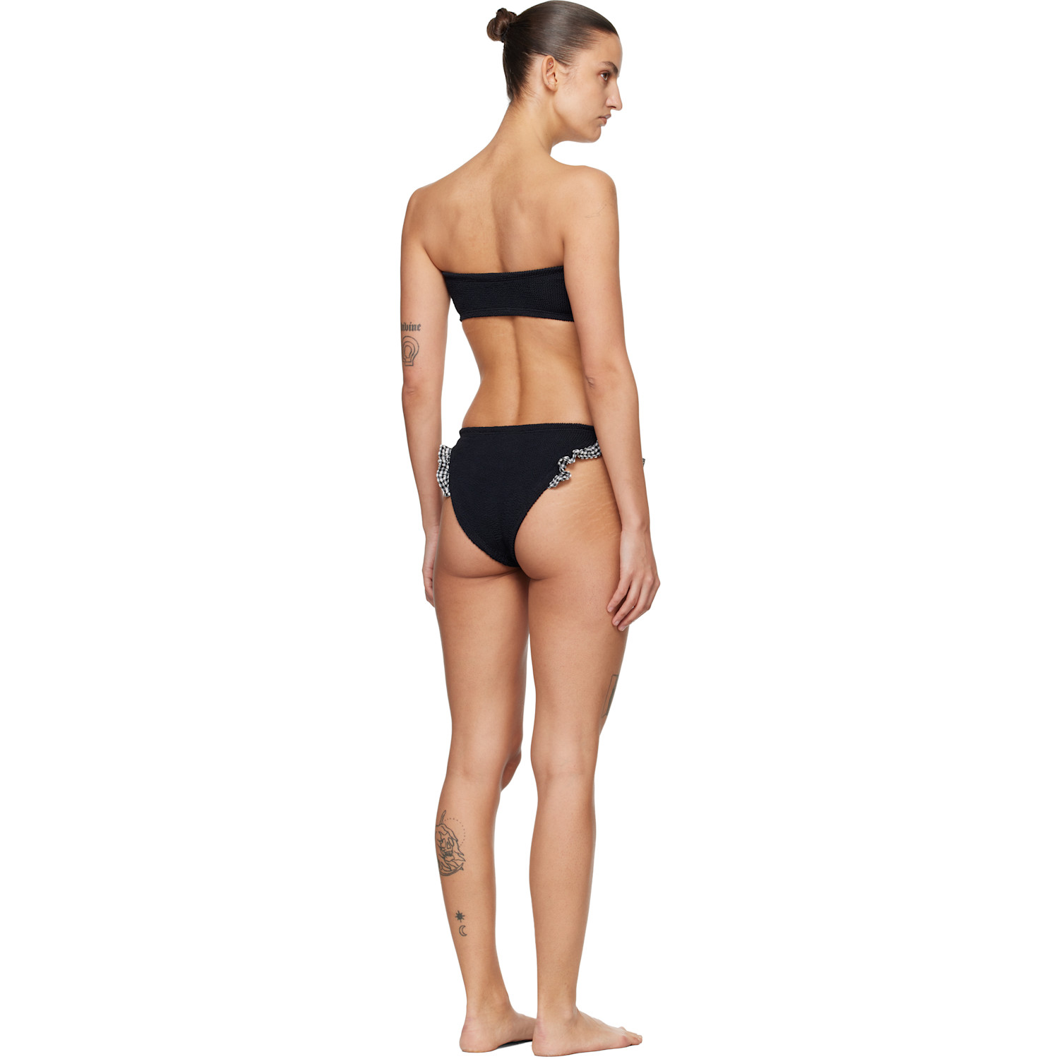  Hunza G Black Jean Bikini 