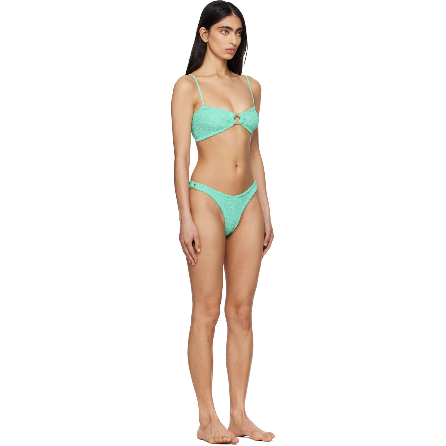  Hunza G Green Misty Bikini 