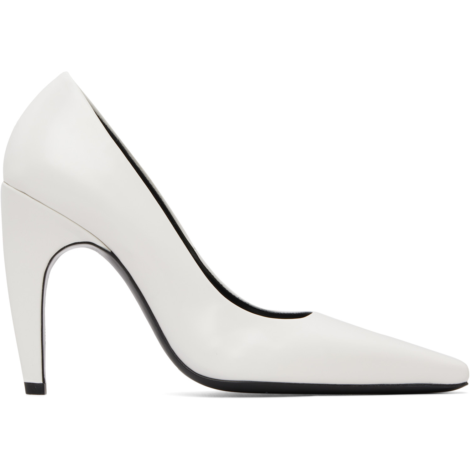 JUDE White Fame Pump Heels
