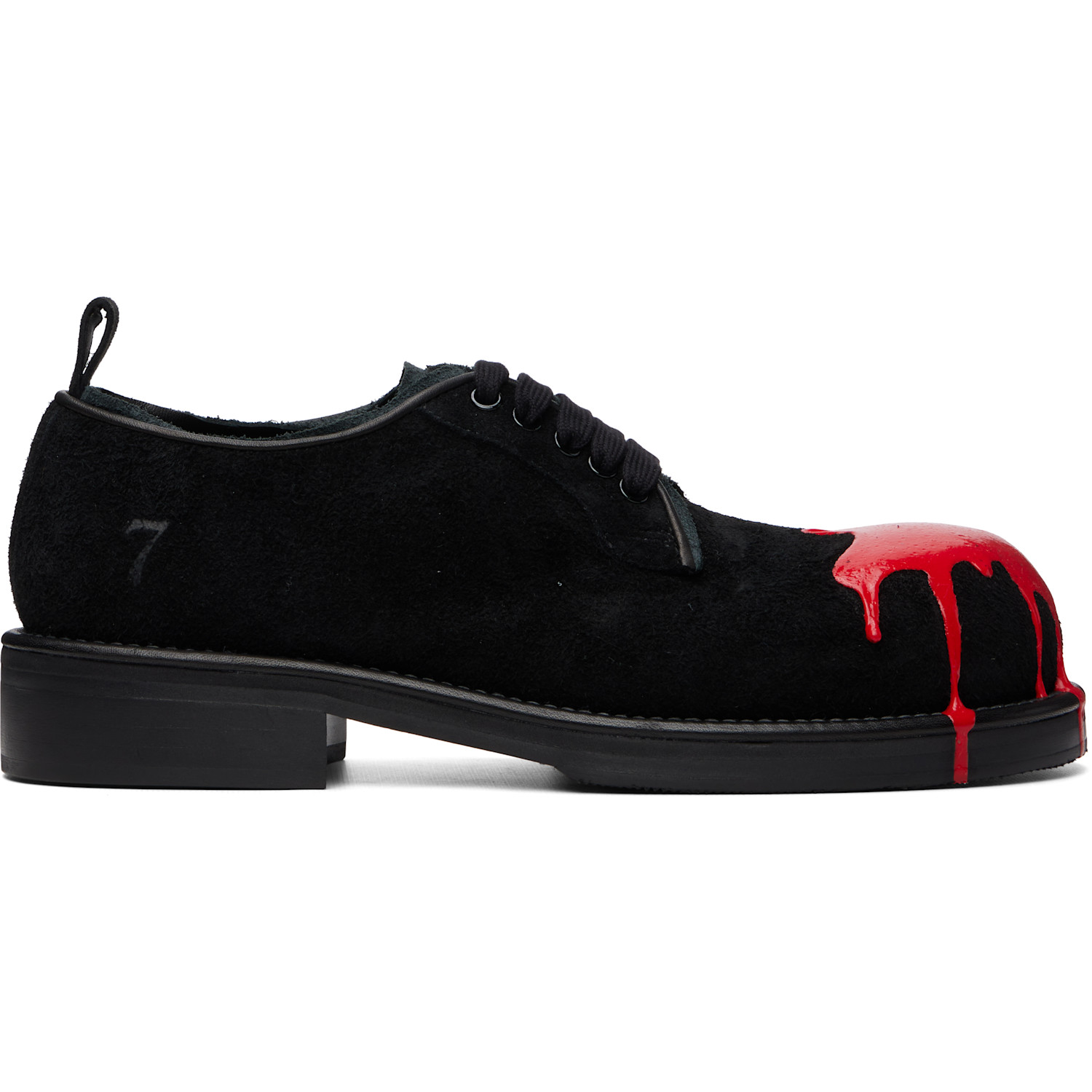 Kids Love Gaite Black & Red Walt Derbys