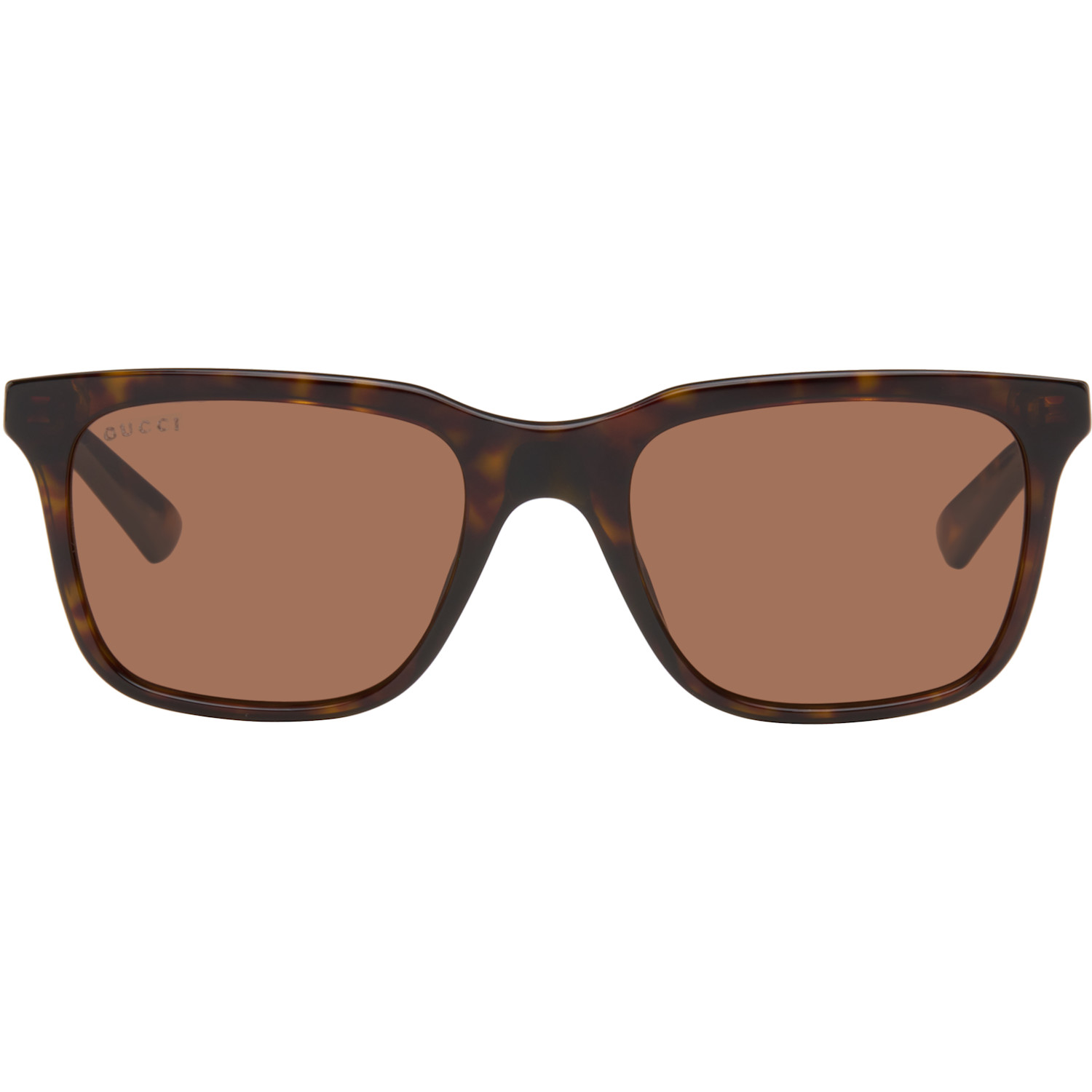 Gucci Brown Square Sunglasses