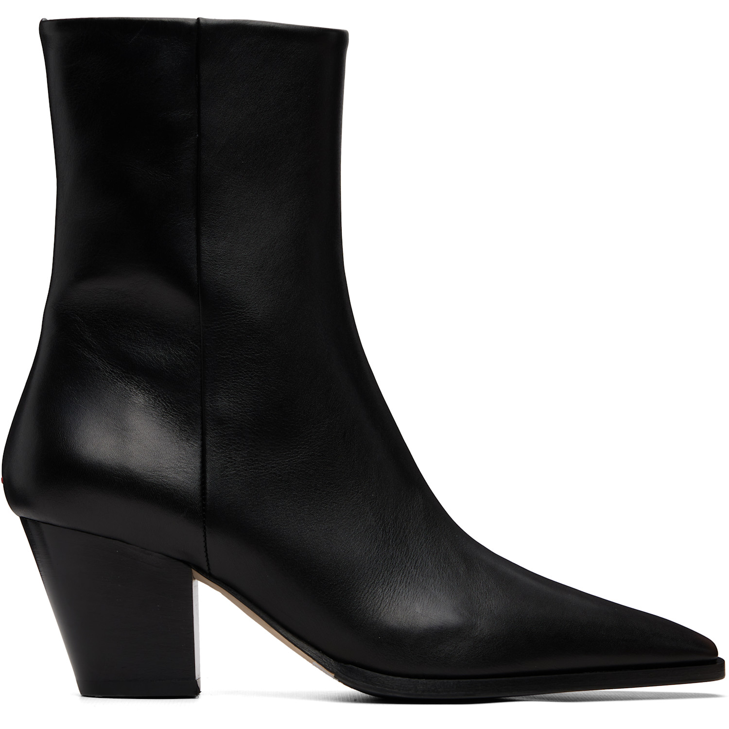 Aeyde Black Hedvig Cowboy Ankle Boots