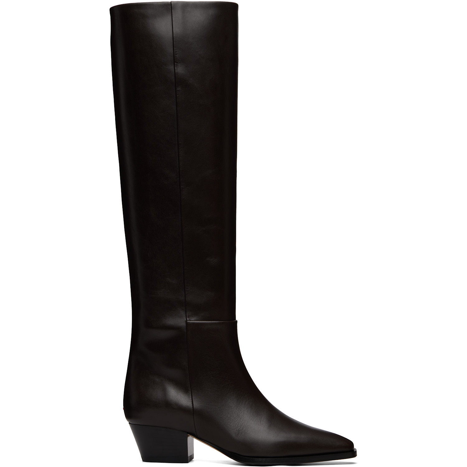 Aeyde Brown Medea Knee-High Boots