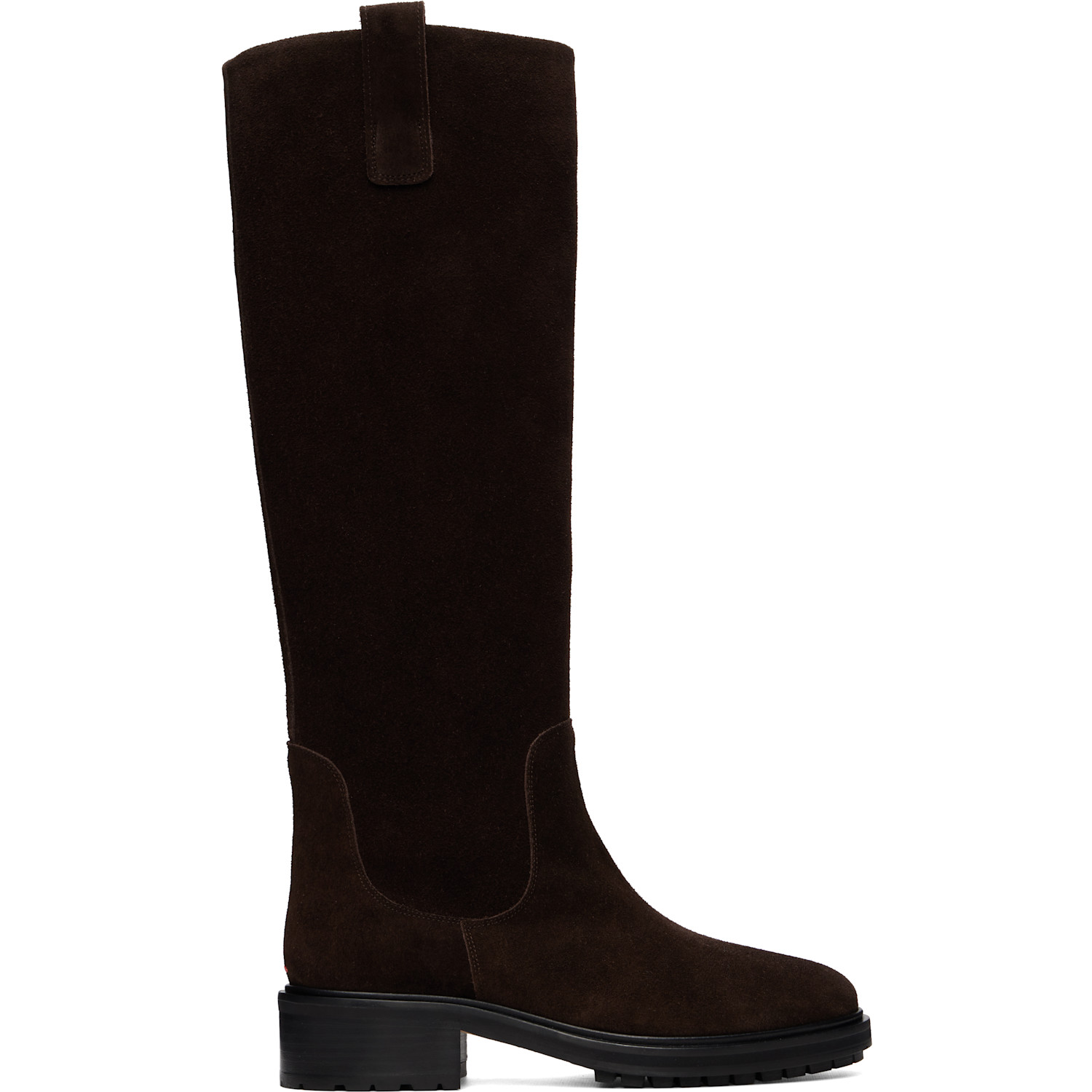 Aeyde Brown Henry Knee-High Boots