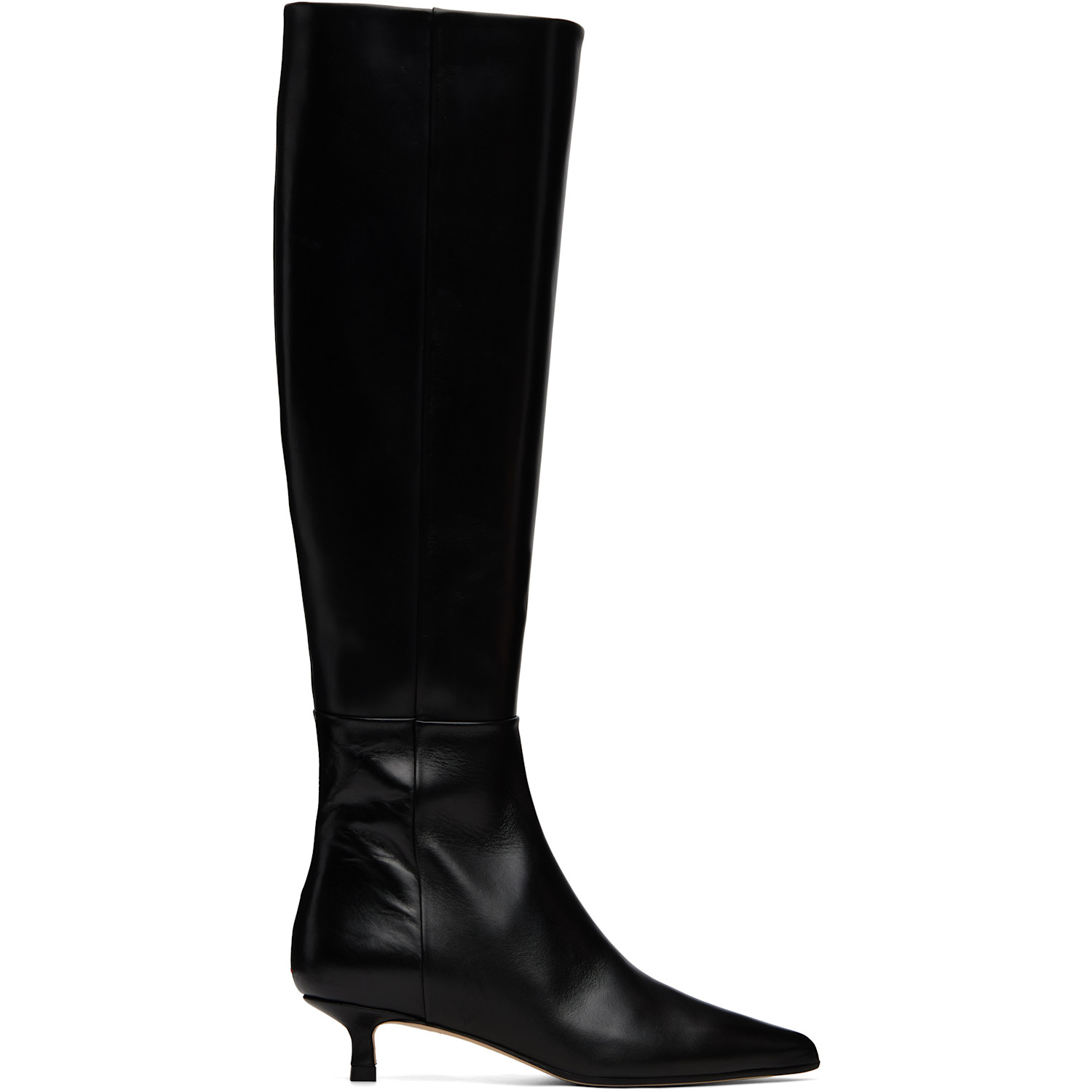 Aeyde Black Sabrina Knee-High Boots