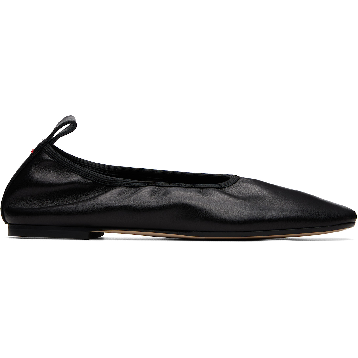 Aeyde Black Dex Ballerina Flats