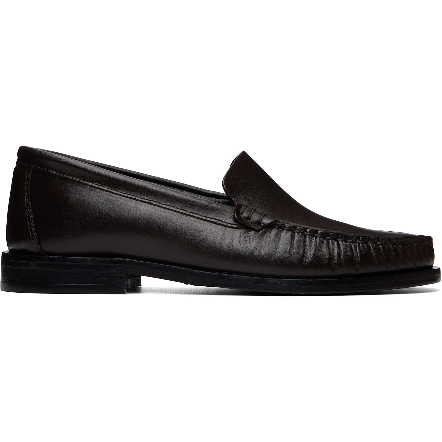 Aeyde Brown Arthur Apron Loafers