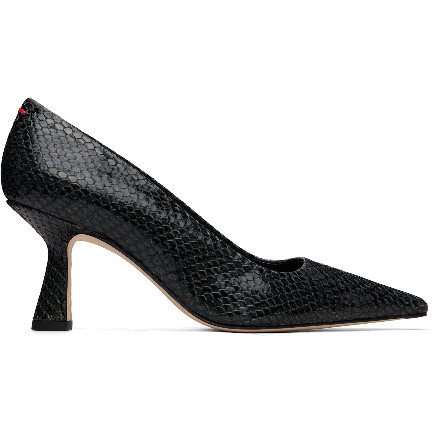 Aeyde Gray Zandra Chiseled Heels