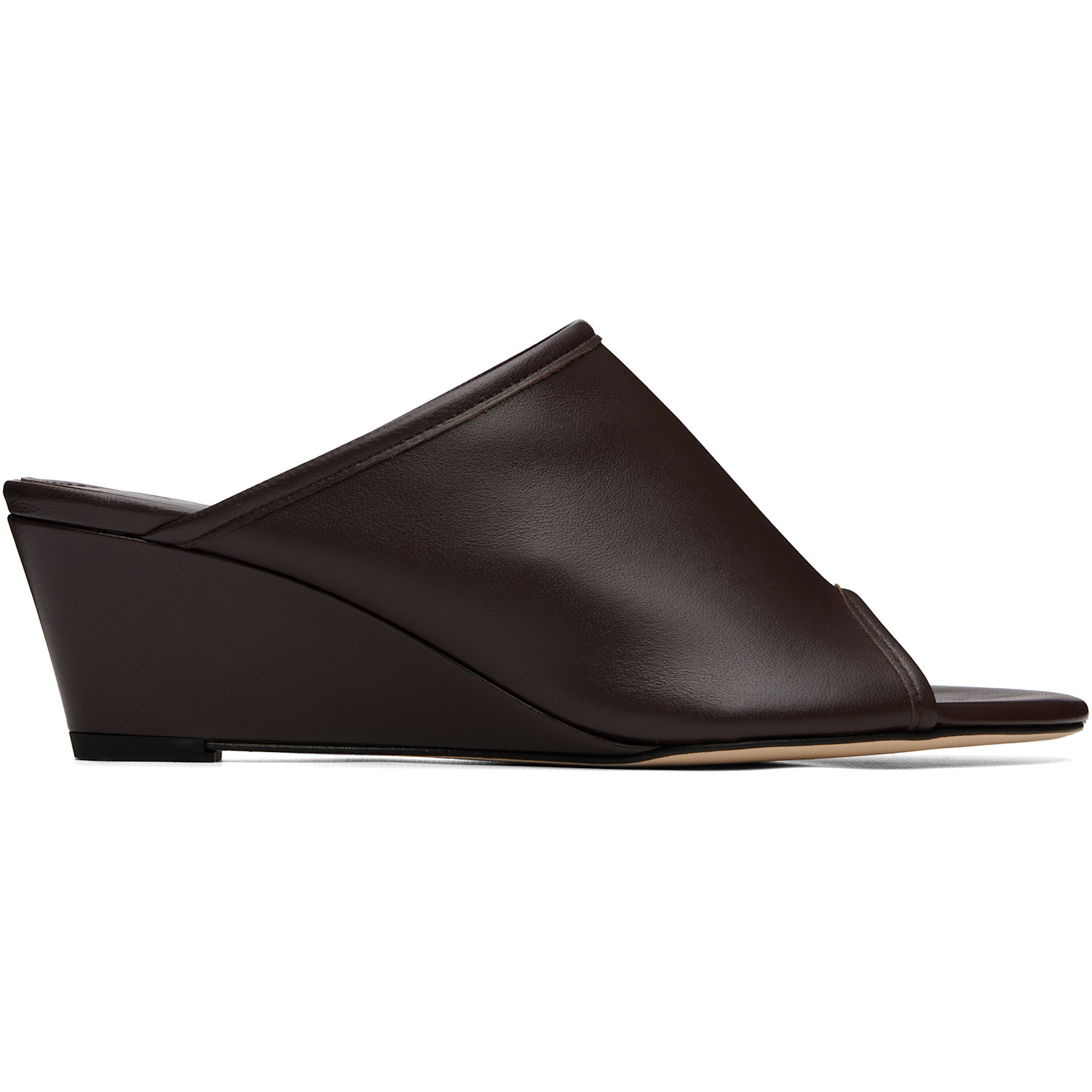 Aeyde Brown Suzanne Wedge Heeled Sandals
