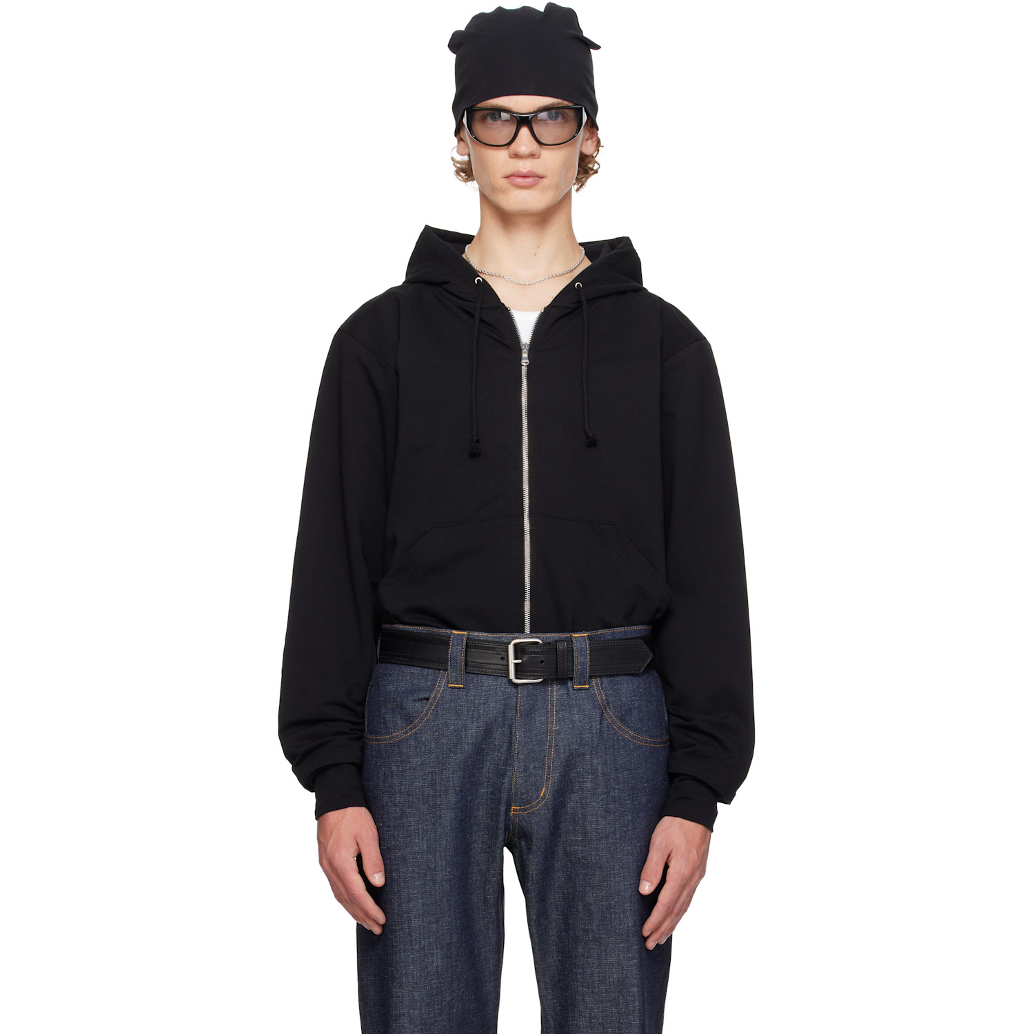 SECONDA Black One Two Hoodie