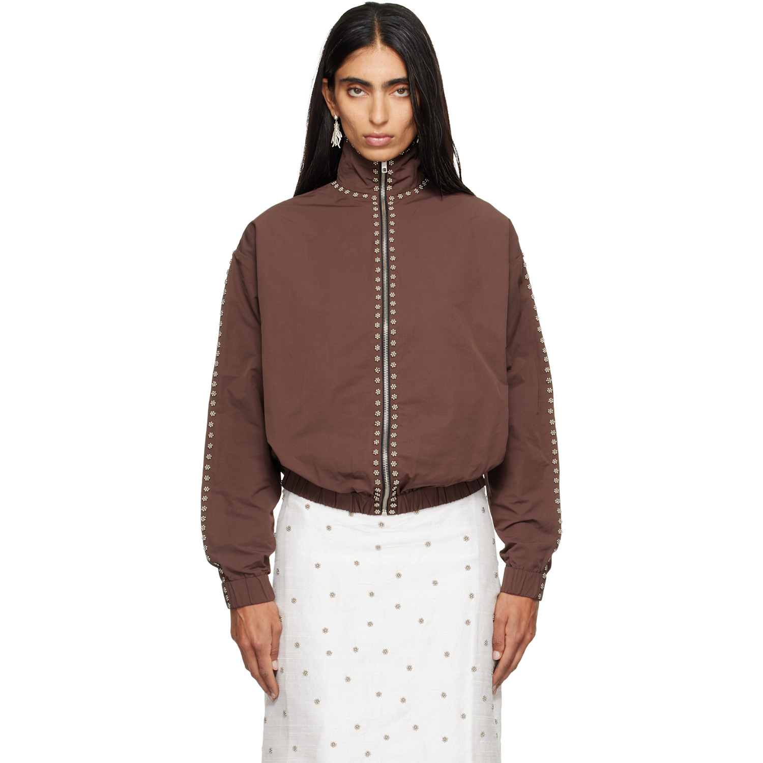 RESCHA SSENSE Exclusive Brown Khel Jacket