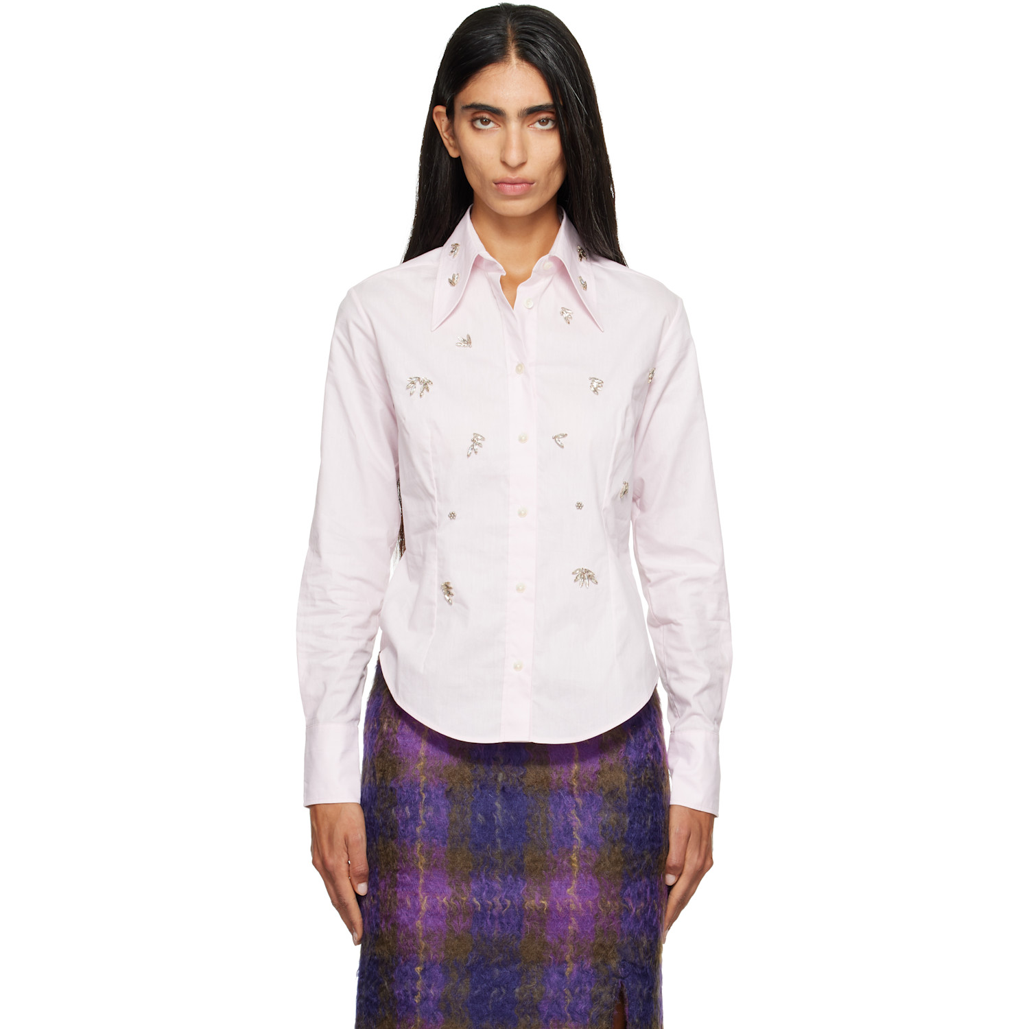RESCHA SSENSE Exclusive Pink Sharoukan Shirt