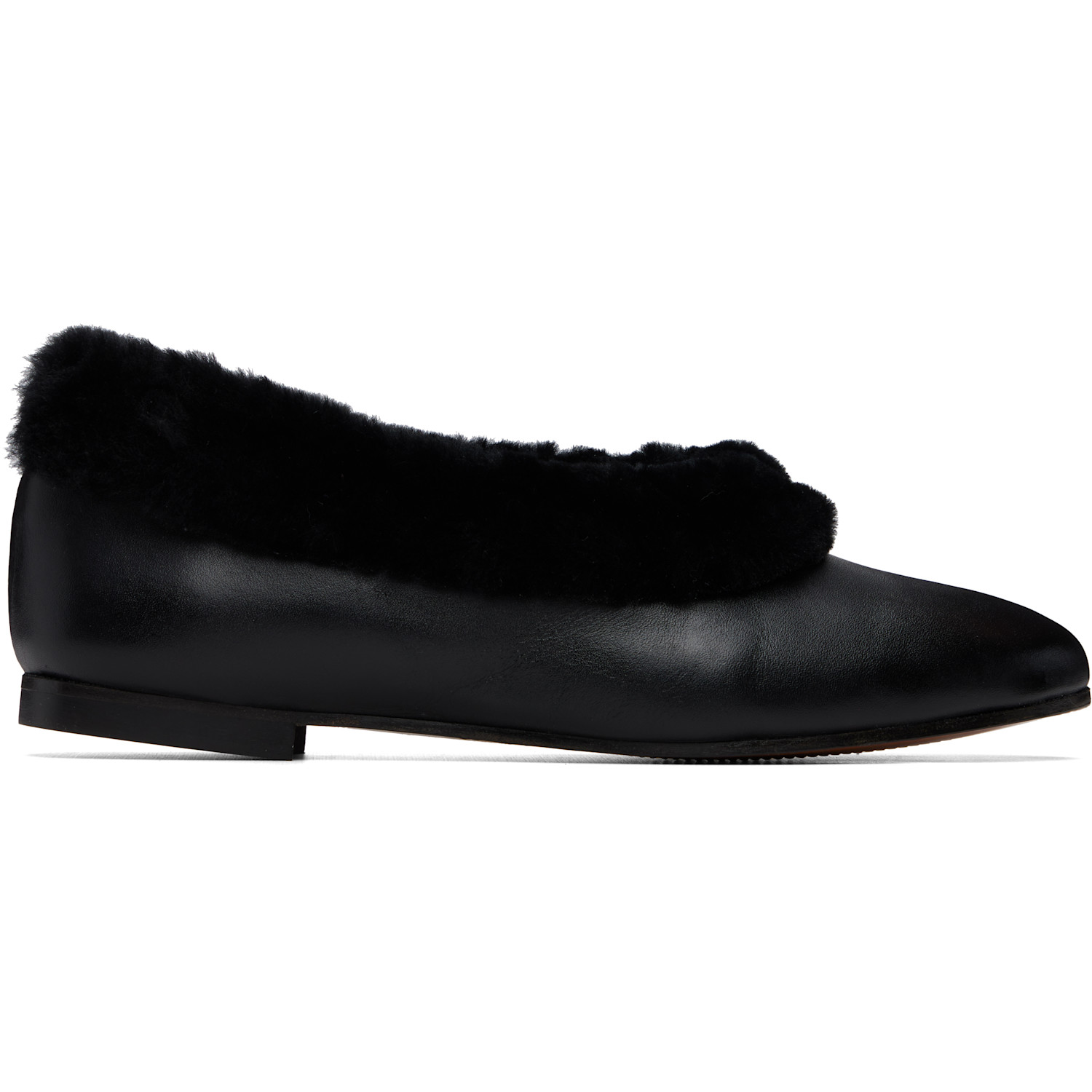 About Arianne Black Elias Ballerina Flats