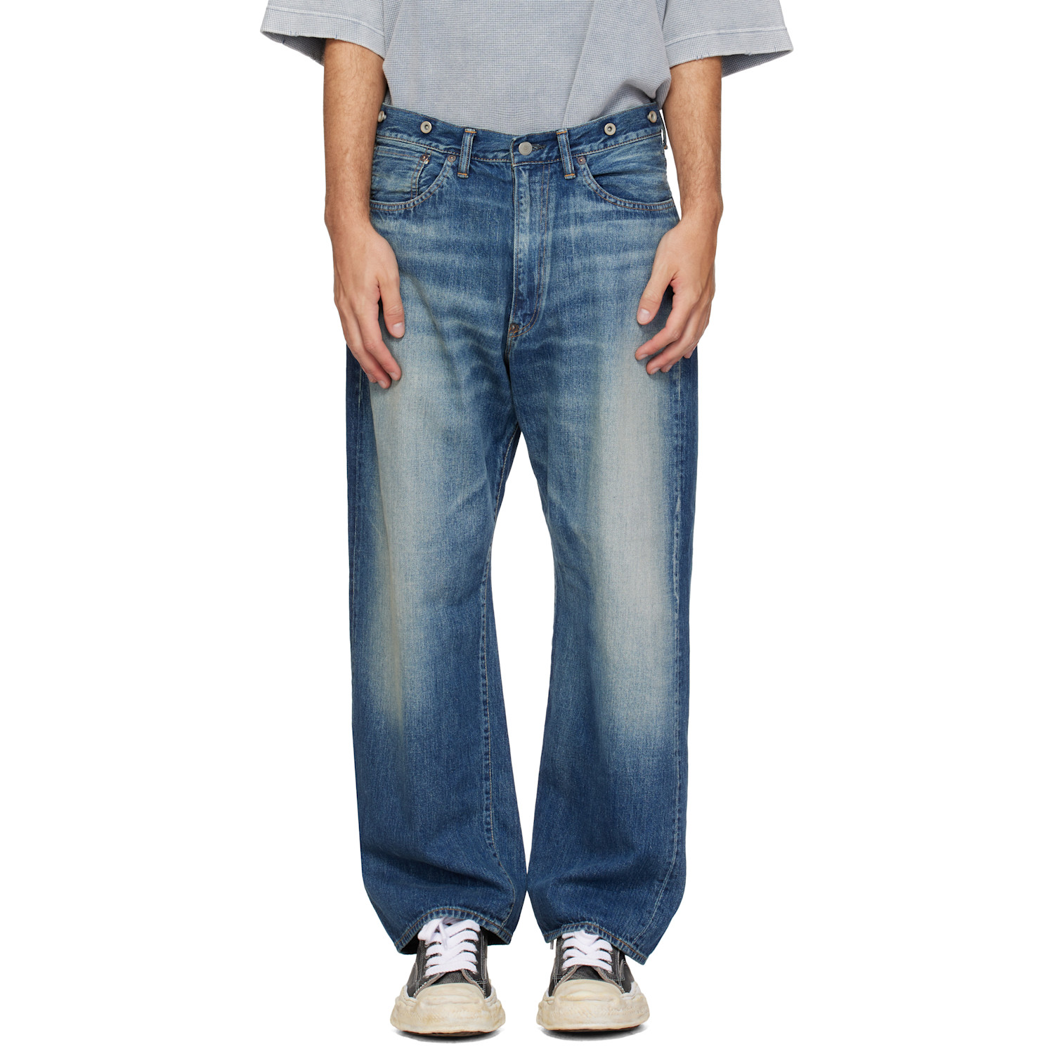 Ordinary Fits Blue Wide Jeans