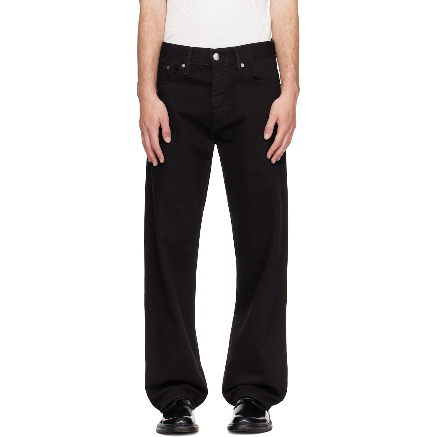 Sunflower Black Loose Jeans In Blue