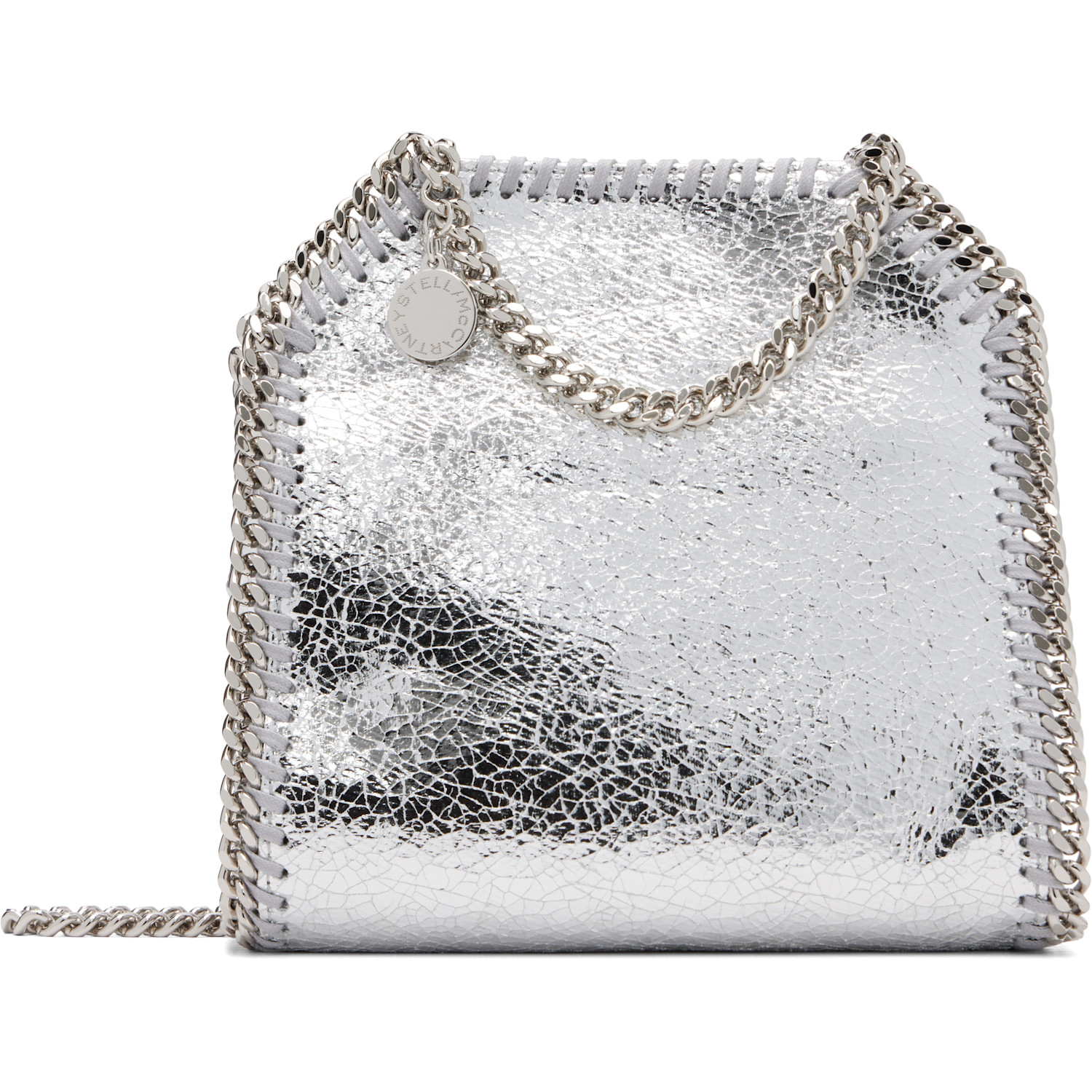 Stella McCartney Silver Falabella Tiny Bag
