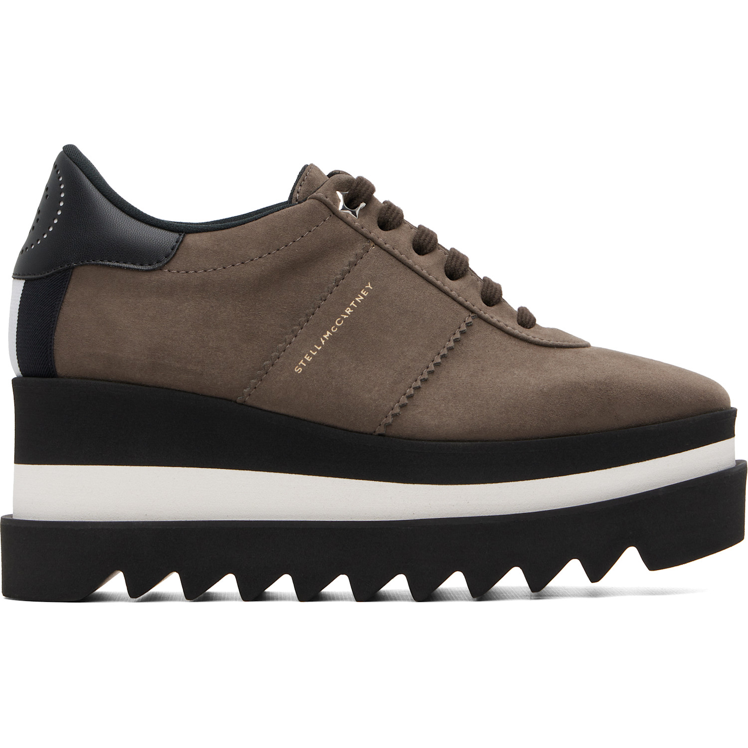 Stella McCartney Taupe Sneak-Elyse Platform Sneakers