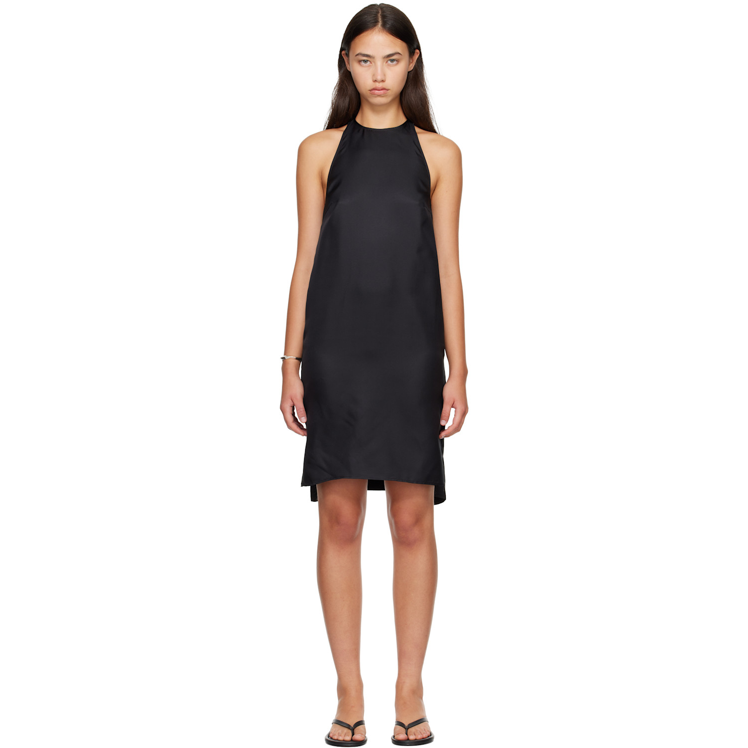 Loulou de Saison Black BRUNA 01 Minidress