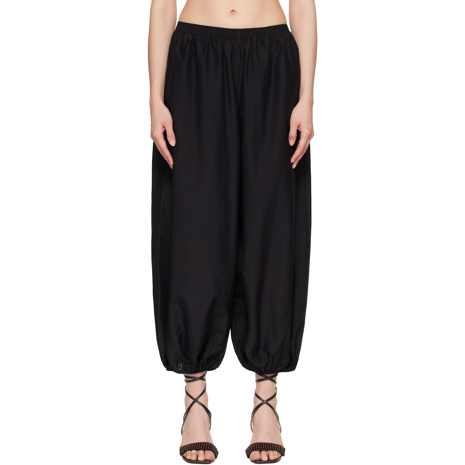 Loulou de Saison Black Almaya Cocoon Trousers