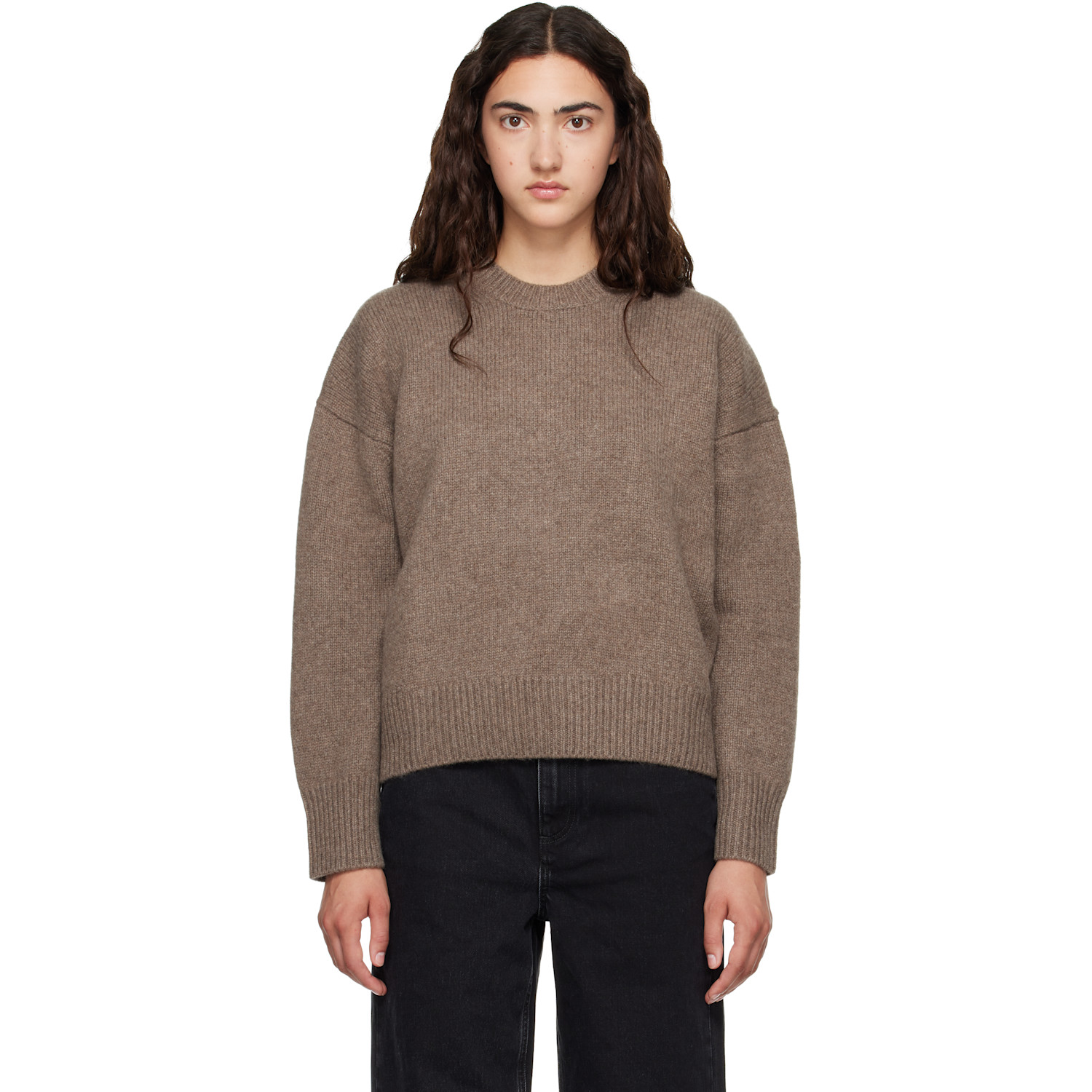 Loulou de Saison Taupe PIA LDS Oversized Sweater