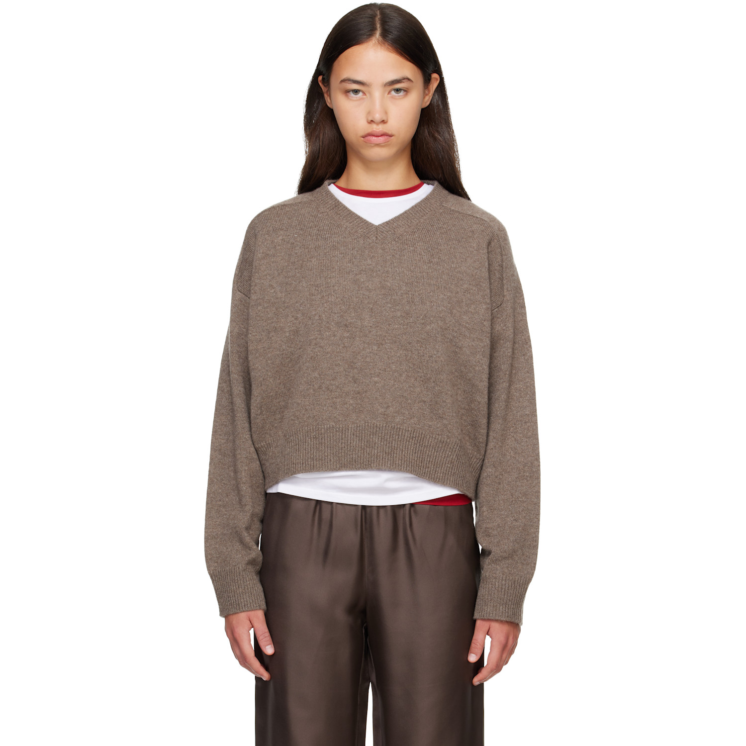 Loulou de Saison Brown ANZOR LDS Sweater