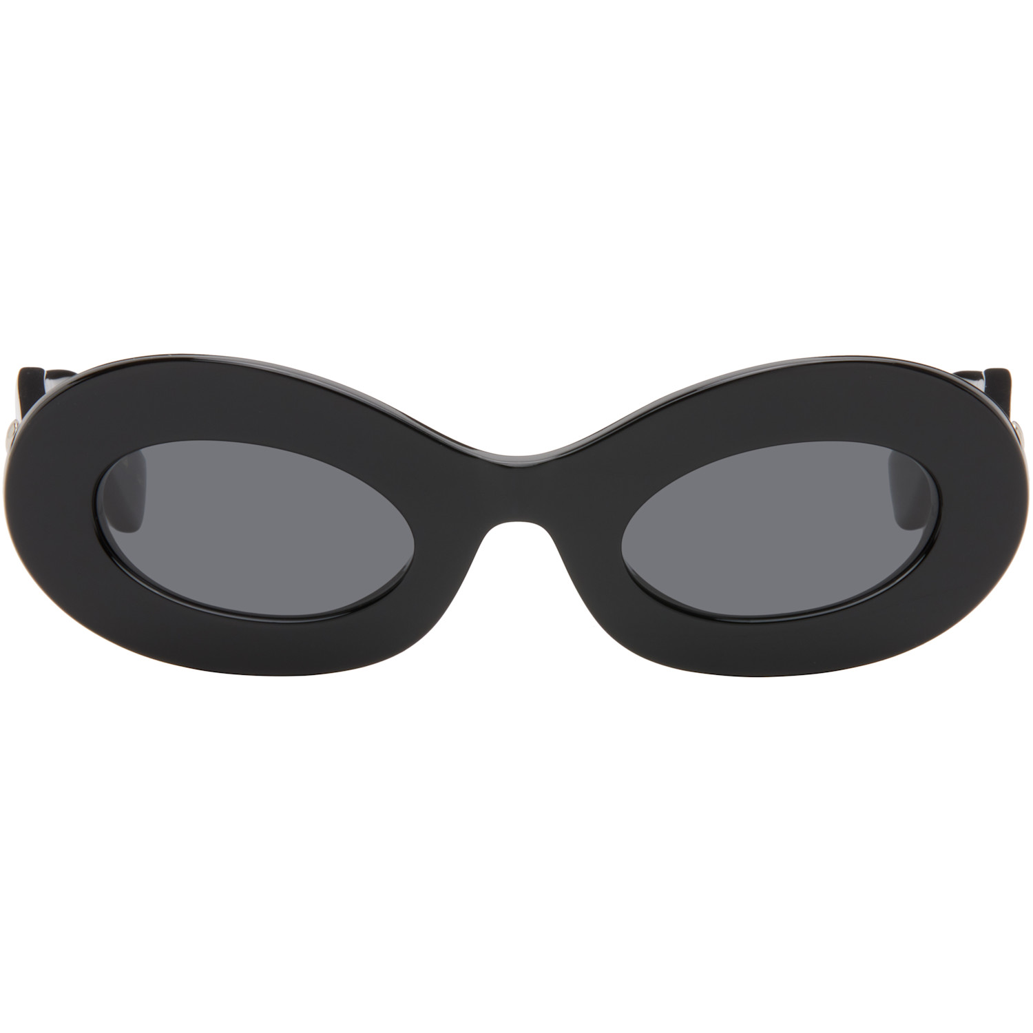 Valentino Black Nellcôte V Logo Sunglasses