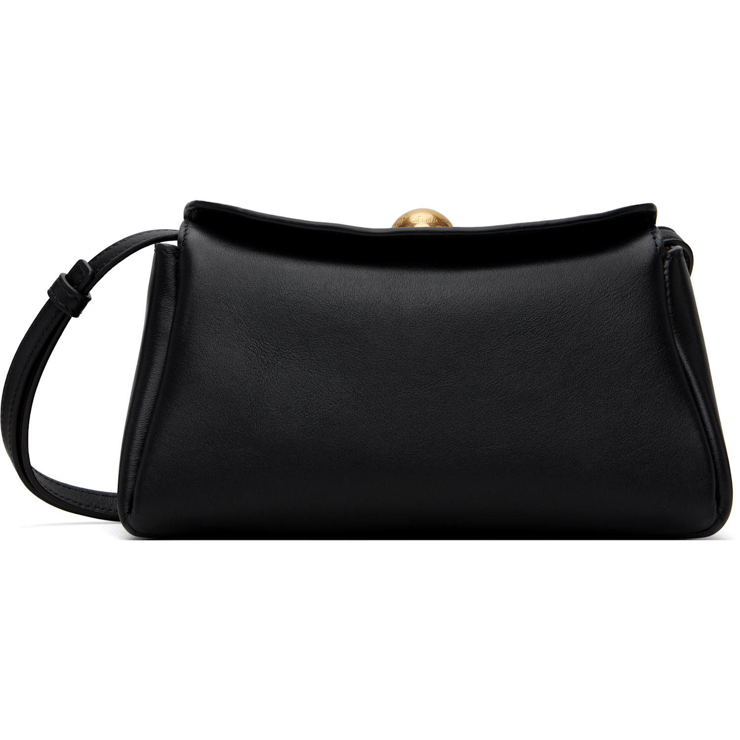 AMI Paris Black Mini Carrousel Bag